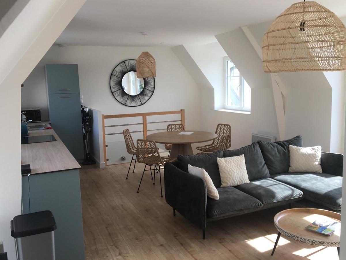 Nouveau! Superbe Appartement Avec Terrasse Vue Mer Ambleteuse Luaran gambar