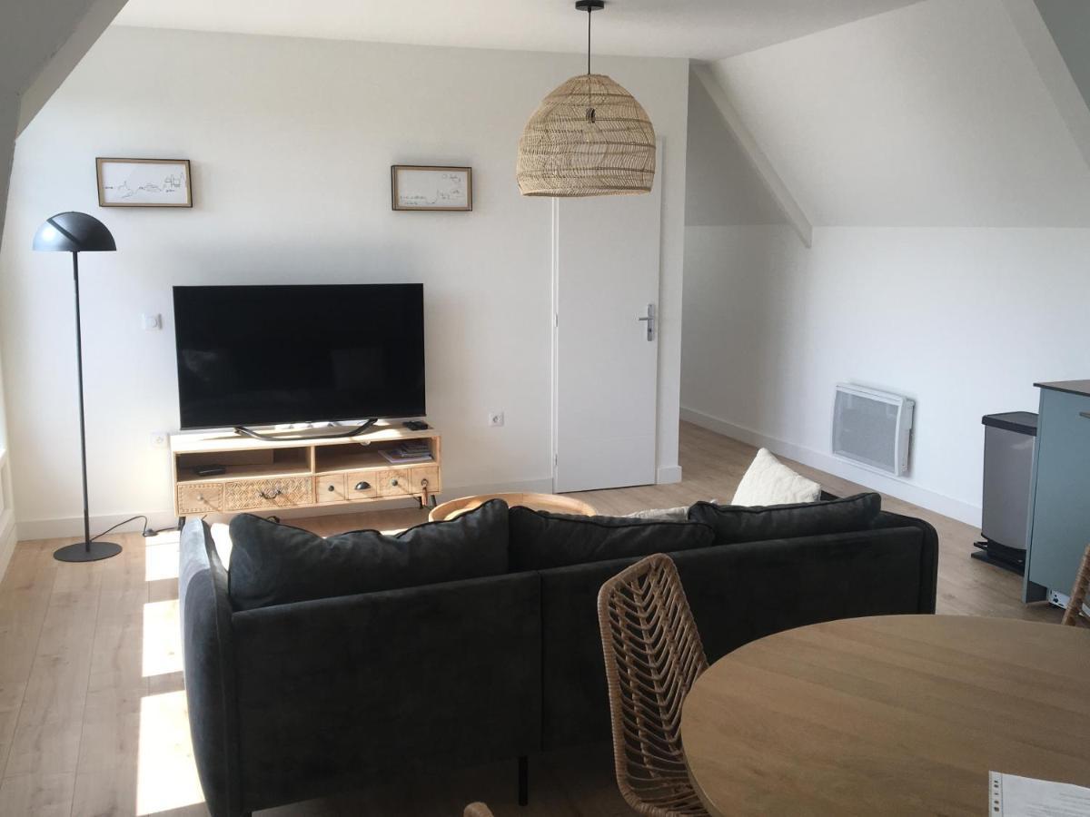 Nouveau! Superbe Appartement Avec Terrasse Vue Mer Ambleteuse Luaran gambar